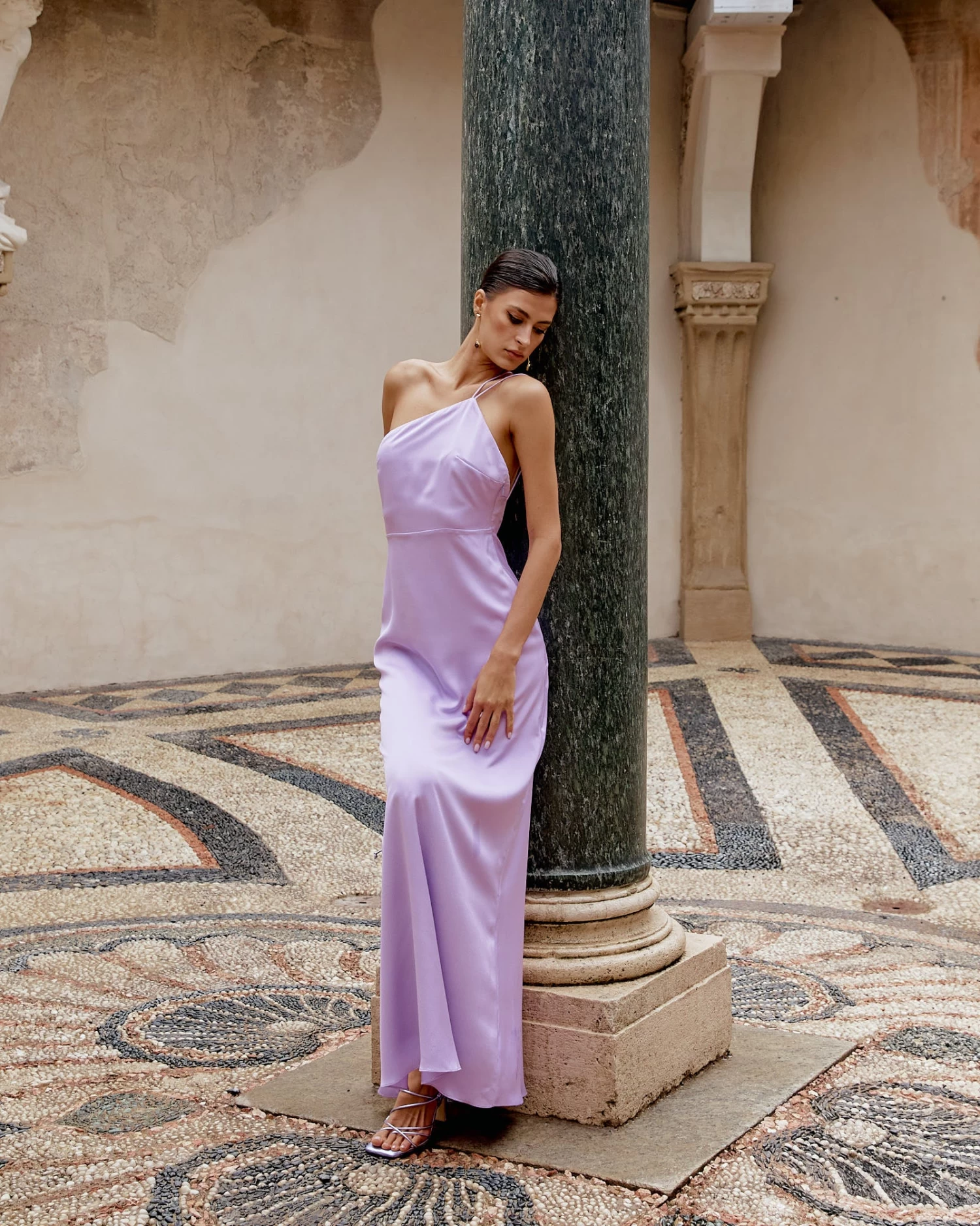 Vestido Júpiter Lavanda 5 Vestido Júpiter Lavanda - Imagen 3