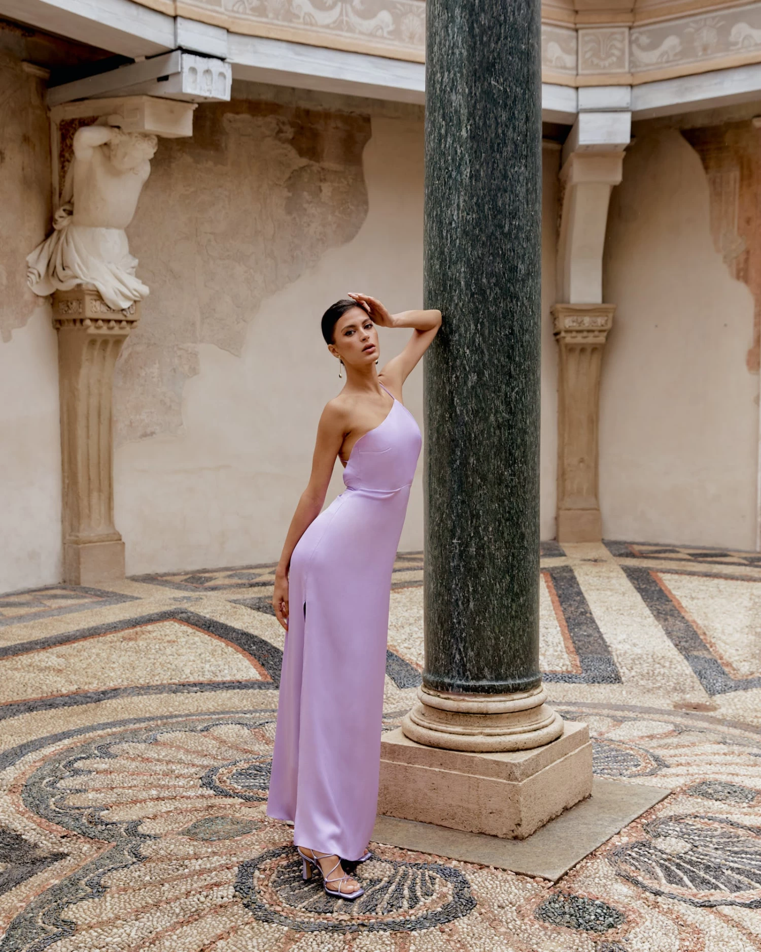 Vestido Júpiter Lavanda 6 Vestido Júpiter Lavanda - Imagen 4