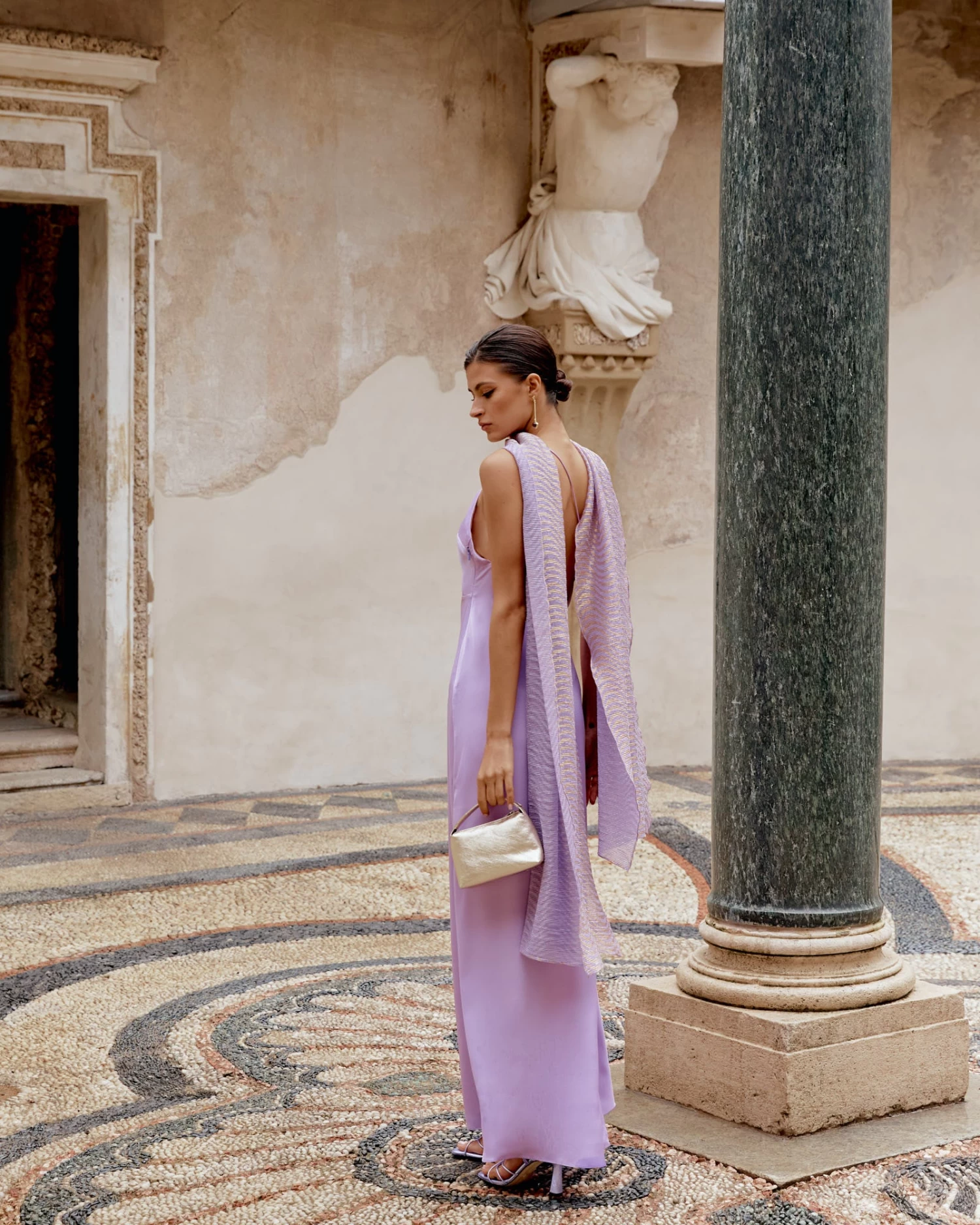 Vestido Júpiter Lavanda 7 Vestido Júpiter Lavanda - Imagen 5