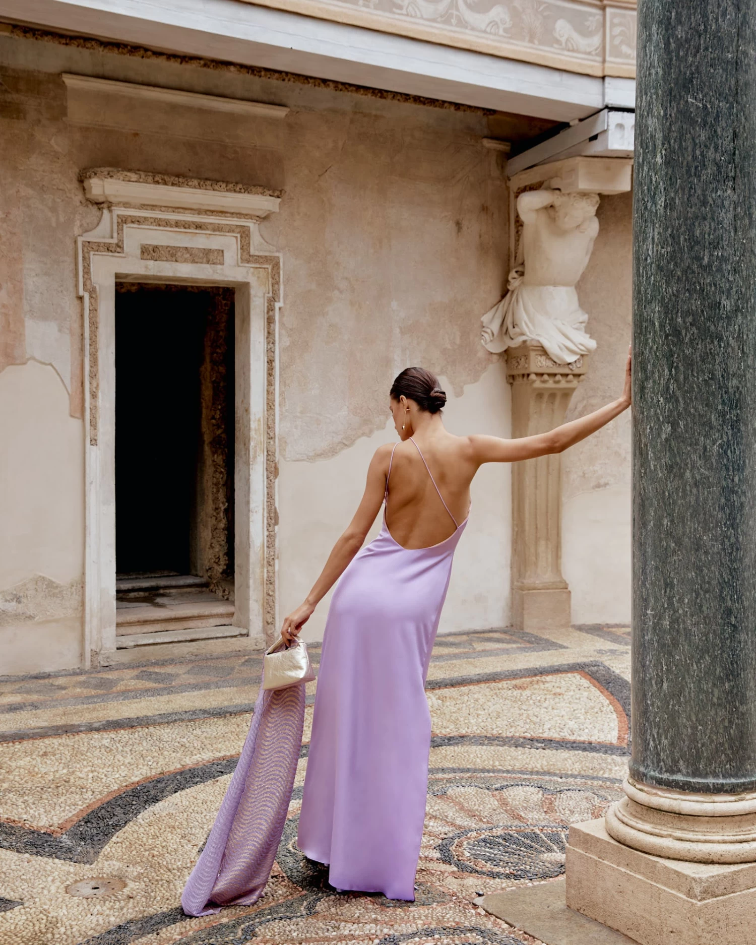 Vestido Júpiter Lavanda 9 Vestido Júpiter Lavanda - Imagen 7