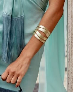 Brazalete Egipcio Dorado De Tiahra