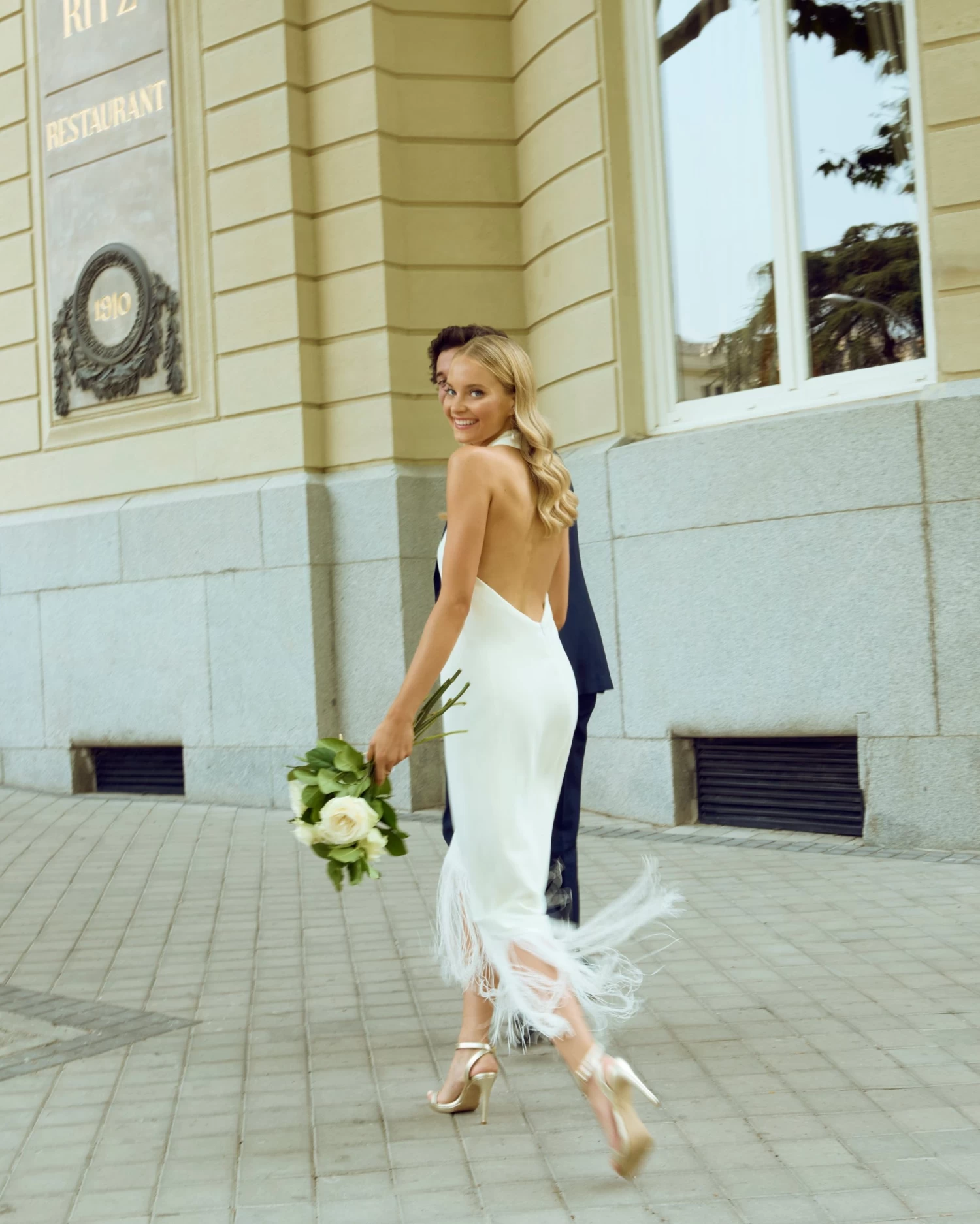 Vestido Pepa Blanco 10 Vestido Pepa Blanco - Imagen 8