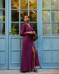 Vestido Antonieta Berenjena -Lady Pipa 2022 09 01 0873