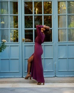 Vestido Antonieta Berenjena -Lady Pipa 2022 09 01 0906