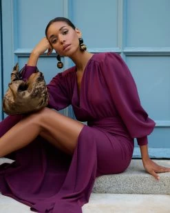 Vestido Antonieta Berenjena -Lady Pipa 2022 09 01 0936