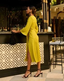 Vestido Anaís Jacquard Oliva -Lady Pipa 2022 09 01 1620