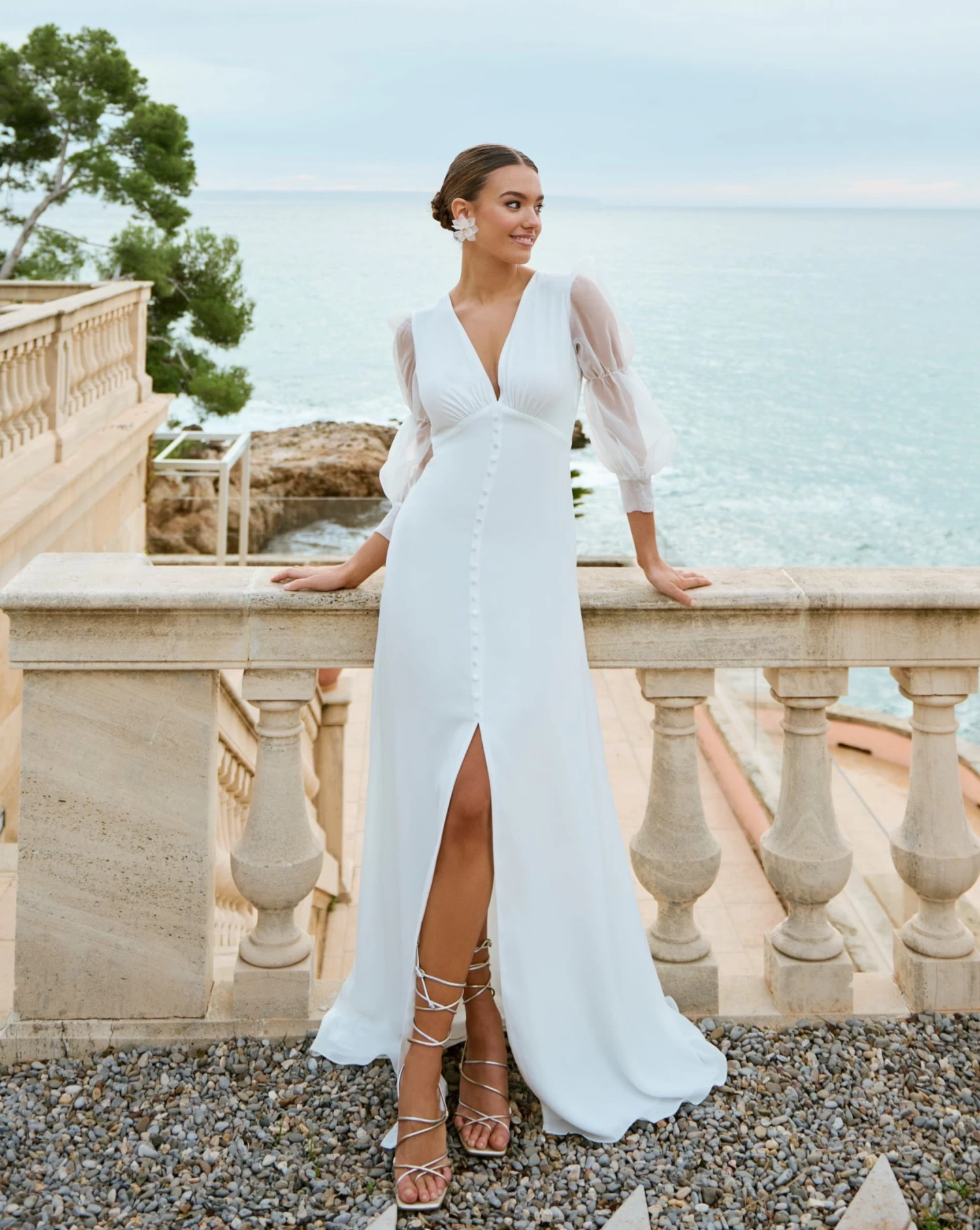 Vestido Narciso Blanco 8 Vestido Narciso Blanco - Imagen 6