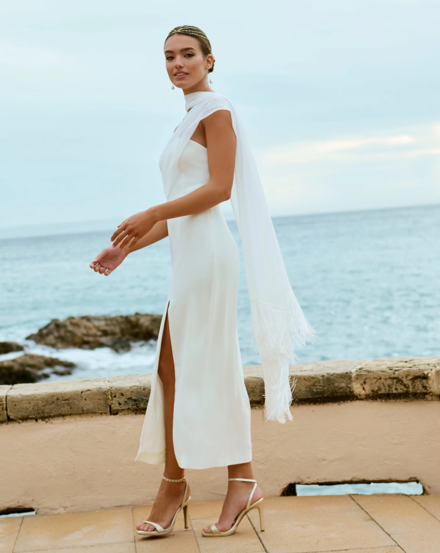 Vestido Lyretta Blanco 5 Vestido Lyretta Blanco - Imagen 3