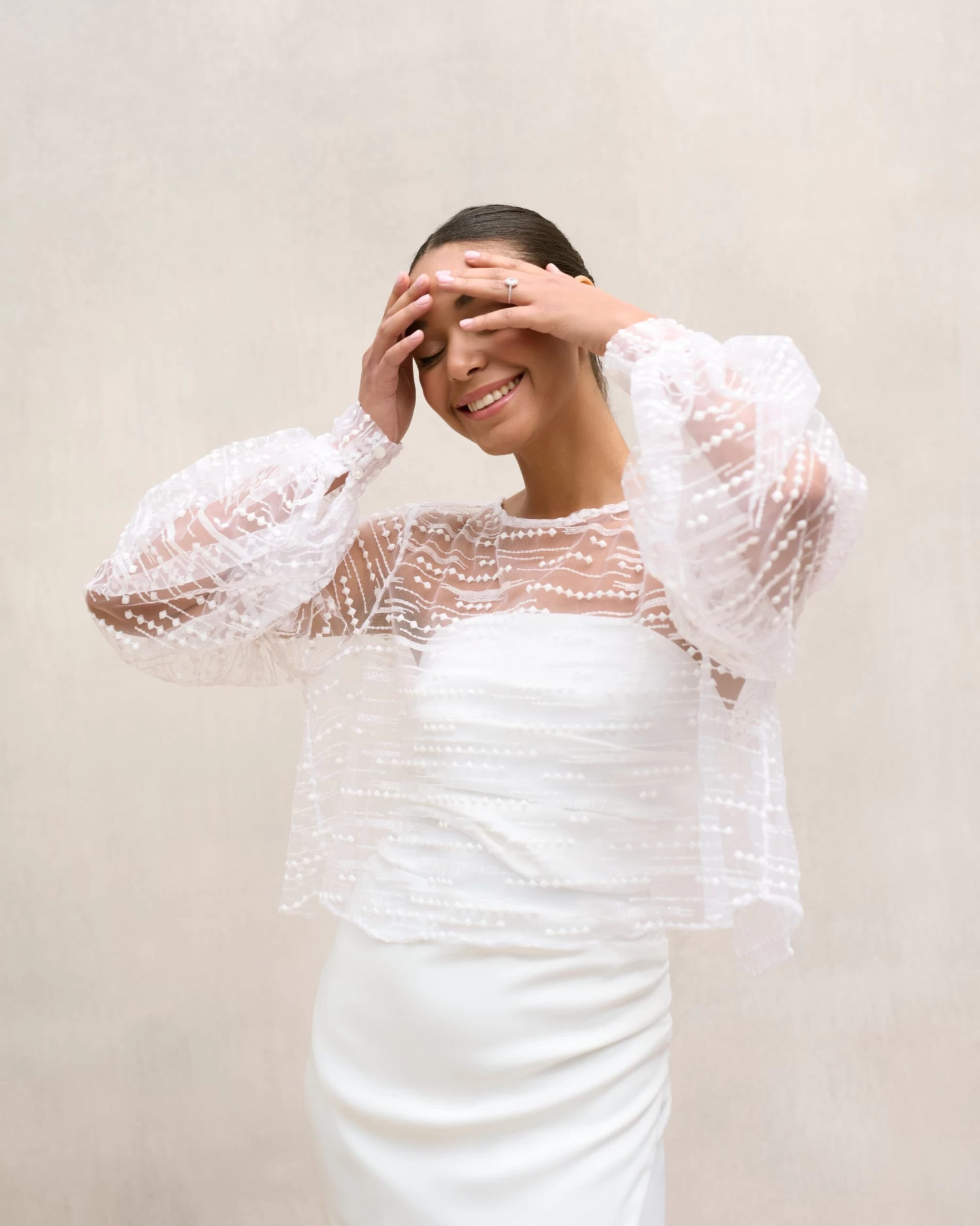 Vestido Magnolia Blanco 11 Vestido Magnolia Blanco - Imagen 9