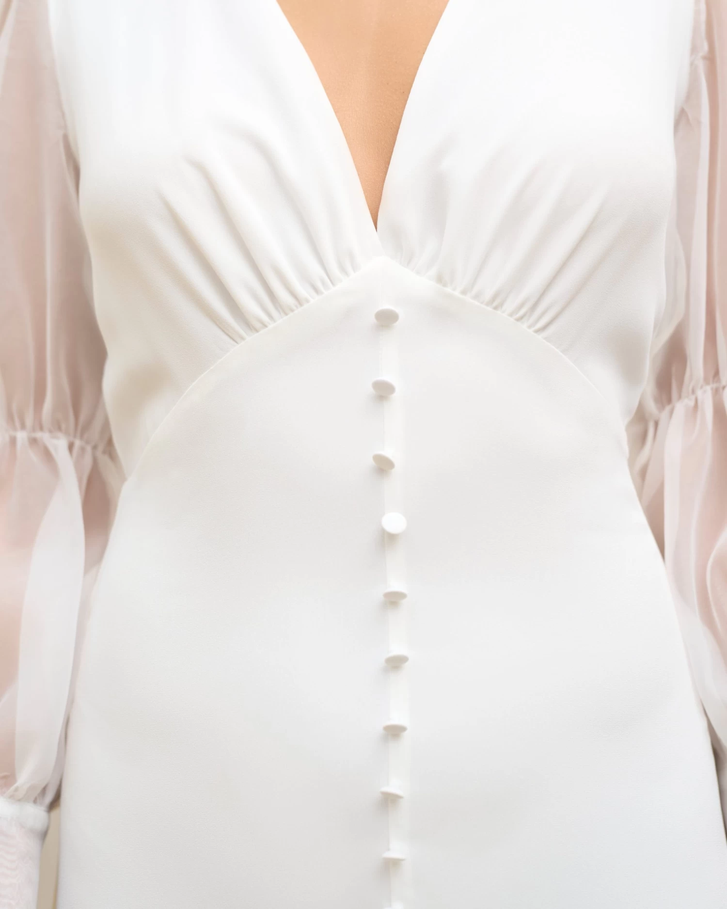 Vestido Narciso Blanco 6 Vestido Narciso Blanco - Imagen 4