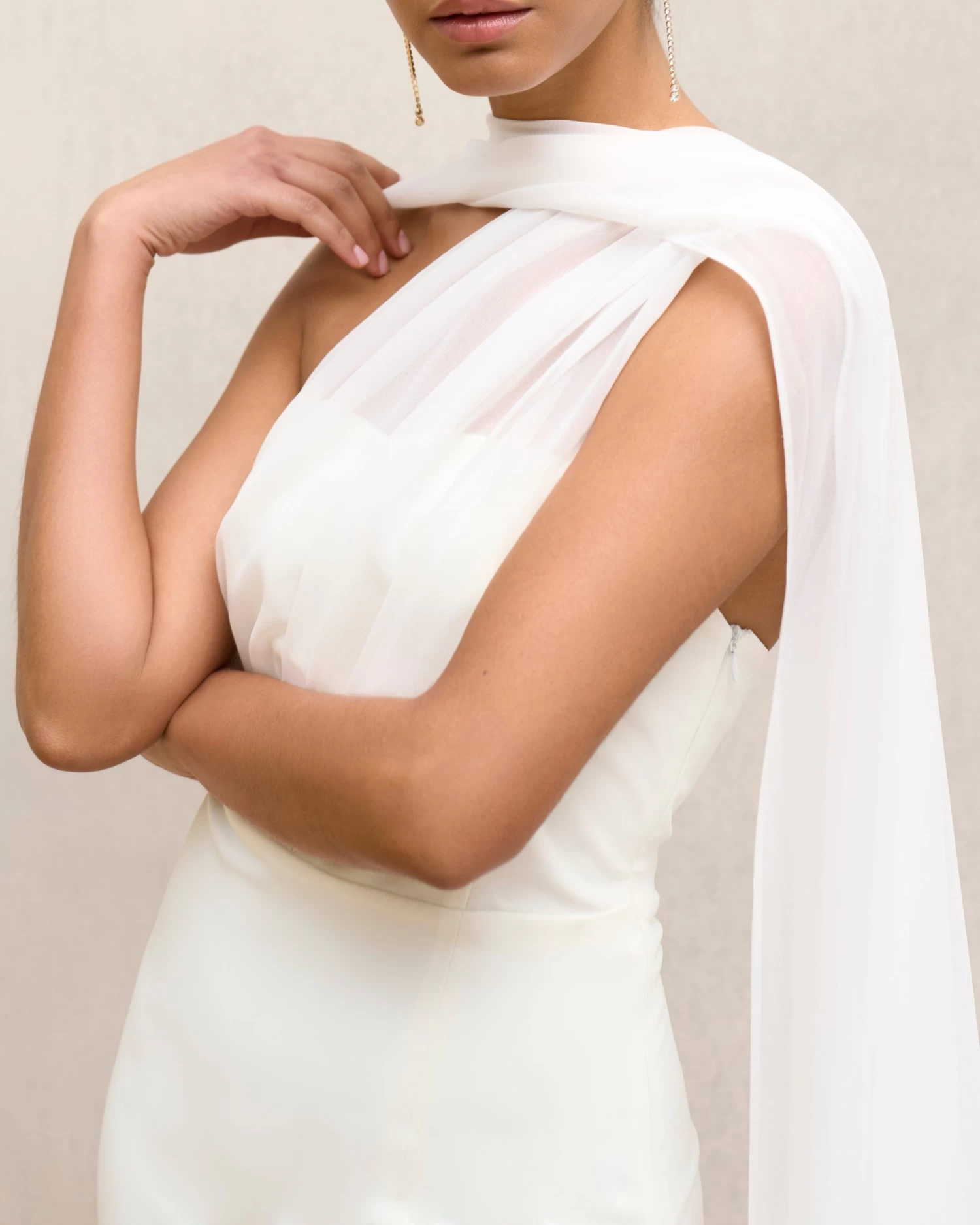 Vestido Lyretta Blanco 6 Vestido Lyretta Blanco - Imagen 4