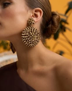 Pendientes Victoria Marrón De Verbena -Lady Pipa 2023 01 13 3828