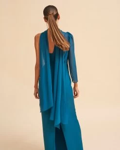 Vestido Lirio Azul Petróleo -Lady Pipa 2023 01 26 0894