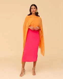 Vestido Pia Rosa Y Naranja -Lady Pipa 2023 04 03 0345