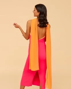 Vestido Pia Rosa Y Naranja -Lady Pipa 2023 04 03 0390