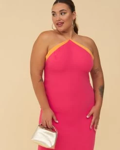 Vestido Pia Rosa Y Naranja -Lady Pipa 2023 05 29 2492