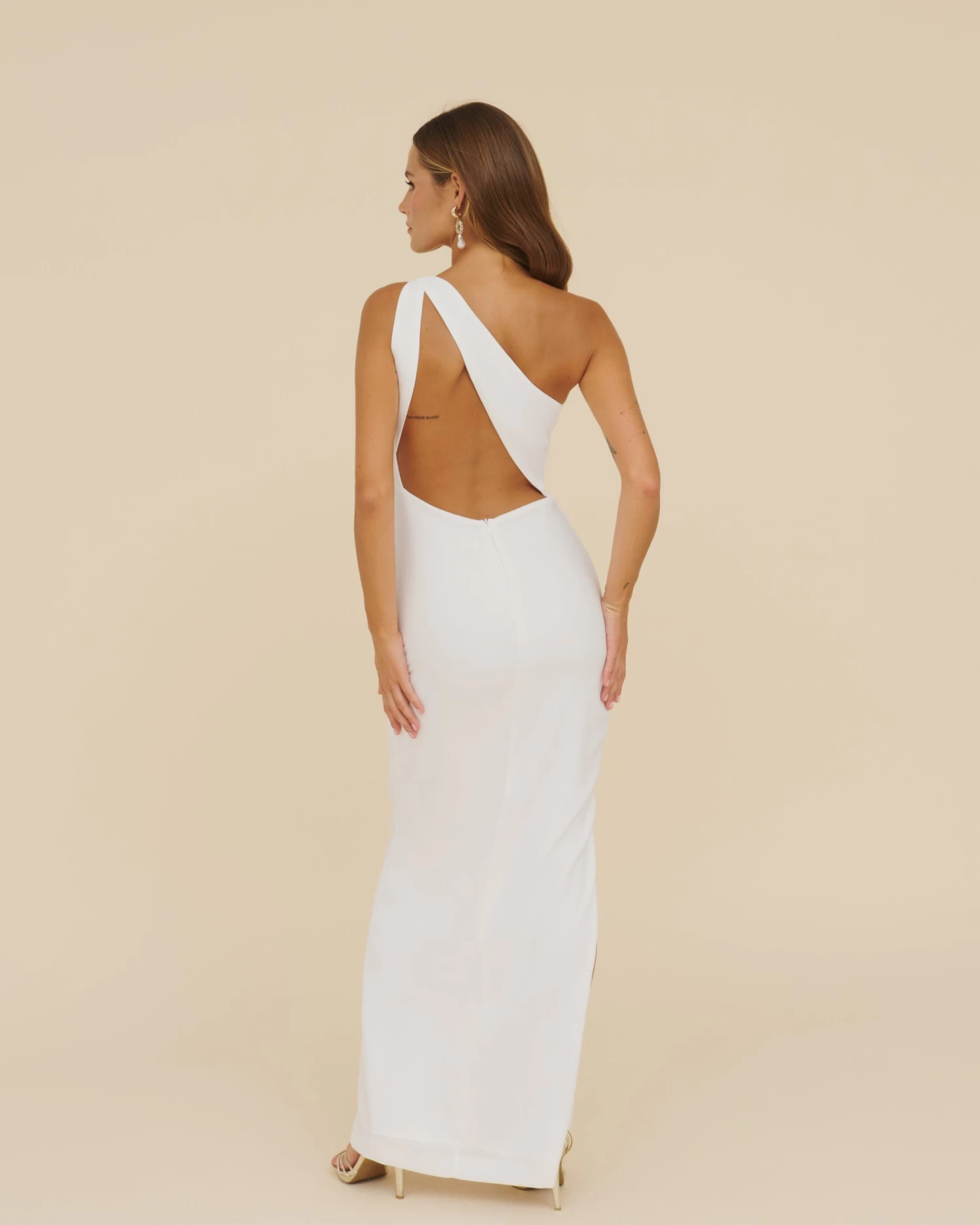 Vestido Campania Blanco 12 Vestido Campania Blanco - Imagen 10