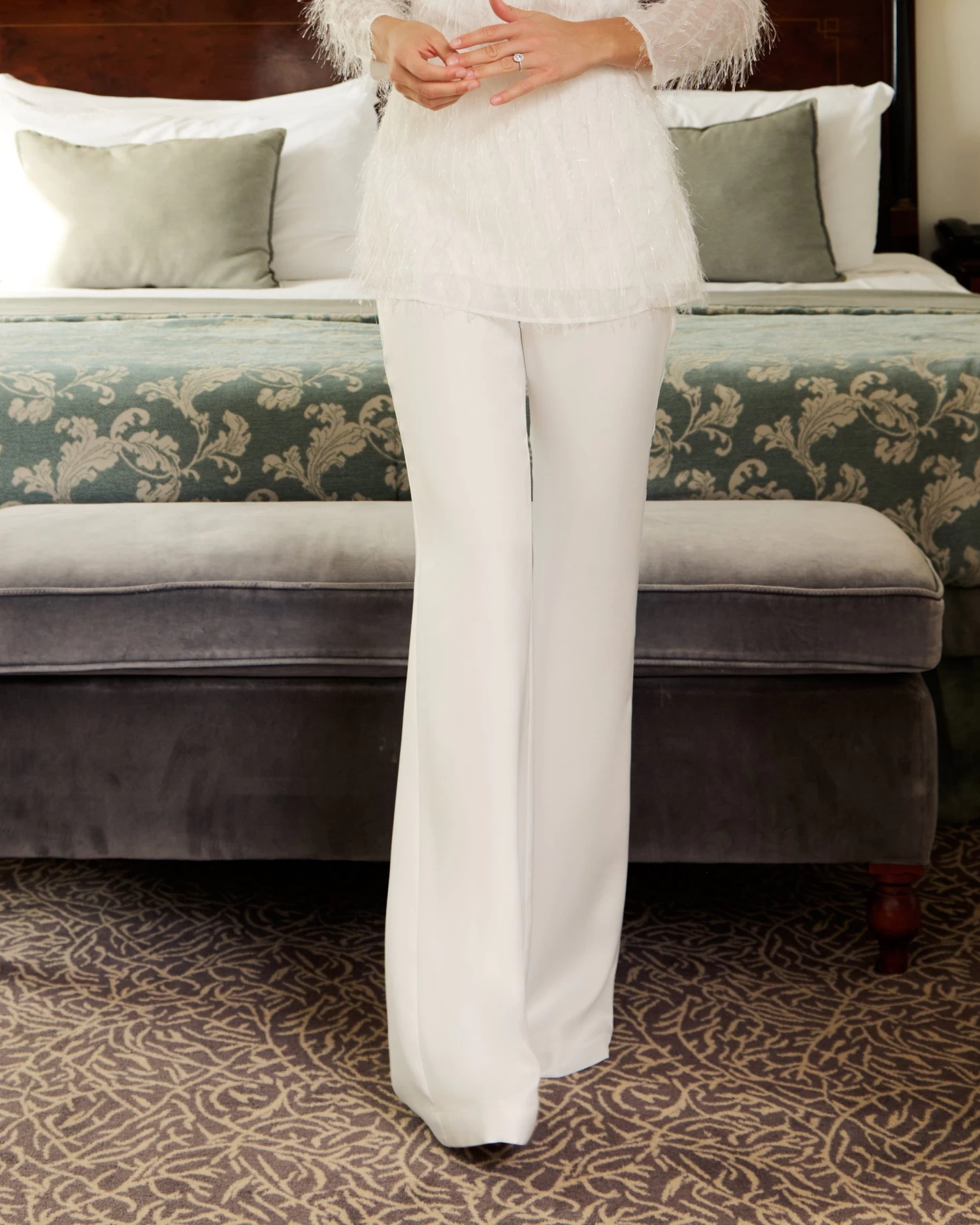 Pantalón Violeta Blanco 8 Pantalón Violeta Blanco - Imagen 6