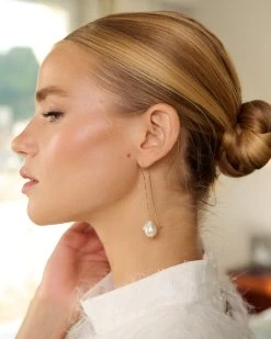 Pendientes Pearl Blanco De Malababa