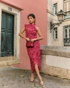 Vestido Francesca Manila Coral -Lady Pipa 46A0021