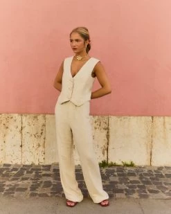 Pantalón Estoril Lino