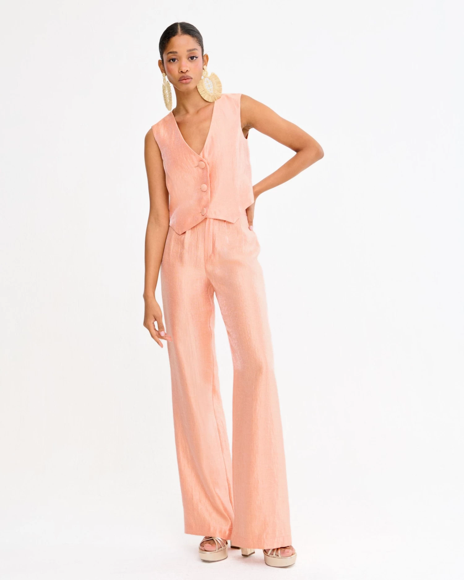 Pantalón Estoril Melocotón 12 Pantalón Estoril Melocotón - Imagen 10