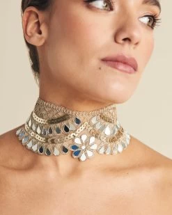 Choker Tormenta Dorado De Sach Atelier -Lady Pipa COLLARES 1342 4a53dd90 1f05 4e59 864c deecae9dd1fb