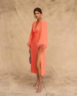 Vestido Marabú Coral 12 Vestido Marabú Coral -Lady Pipa Correccion 2023 04 03 1186