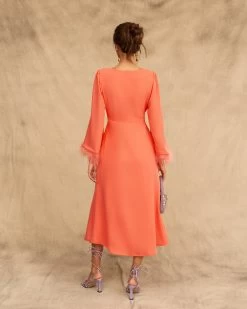 Vestido Marabú Coral 14 Vestido Marabú Coral -Lady Pipa Correccion 2023 04 03 1244