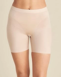 Pantalón Reductor Corto Beige De SPANX