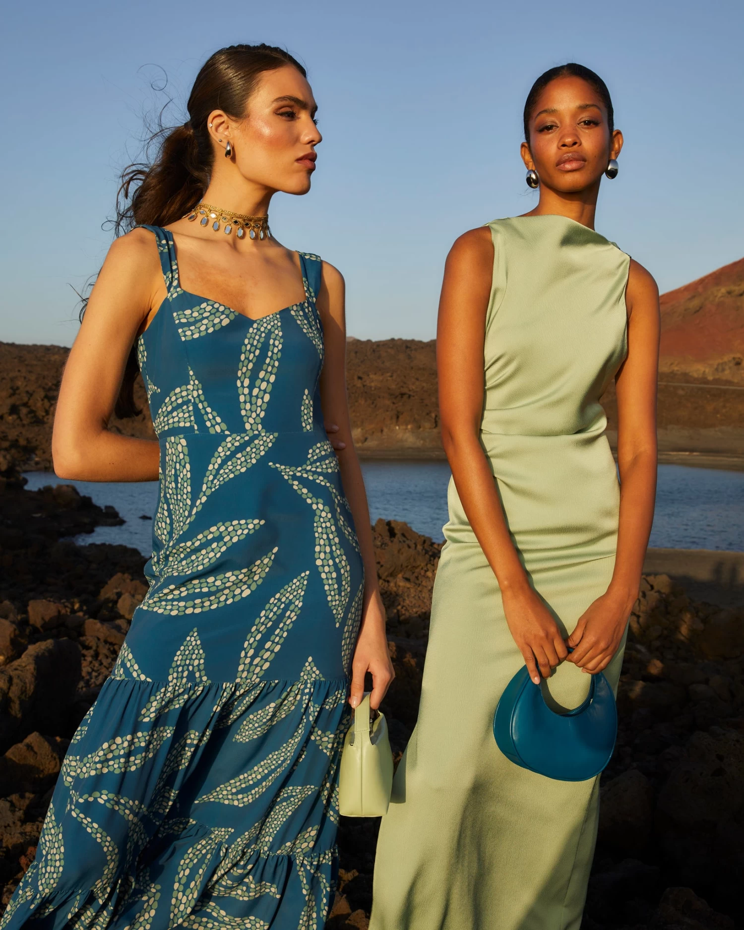 Vestido Creta Bogotá Azul 7 Vestido Creta Bogotá Azul - Imagen 5