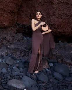 Vestido Luna Marrón -Lady Pipa IPI9402