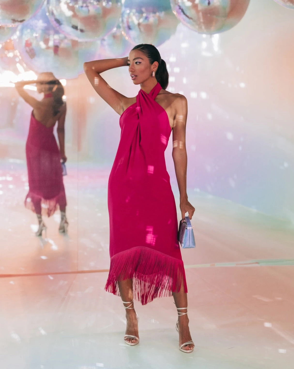 Vestido Pepa Fucsia 12 Vestido Pepa Fucsia - Imagen 10