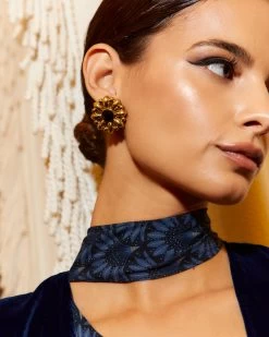 Pendientes Nana Negro De Sita Nevado