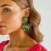 Pendientes Vishaal Verde De Tiahra -Lady Pipa LADYPIPA JUN002
