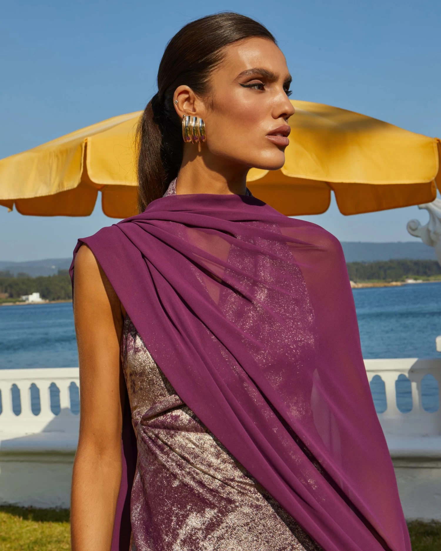 Vestido Binibeca Ciruela 6 Vestido Binibeca Ciruela - Imagen 4