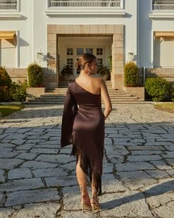 Vestido Ébano Marrón 19 Vestido Ébano Marrón -Lady Pipa LADY PIPAFW240584 69186629 4285 4281 8590 6114e1a0c7e6