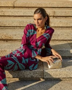 Blazer Agatha Bogotá Berenjena -Lady Pipa LADY PIPAFW240608