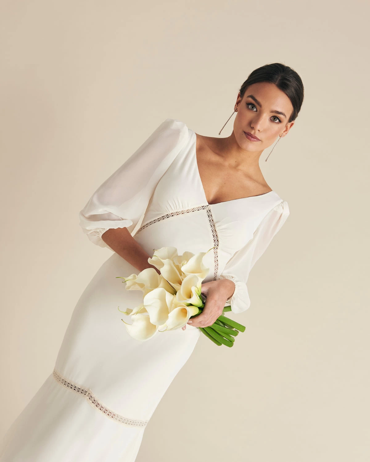 Vestido Odette Marfil 9 Vestido Odette Marfil - Imagen 7