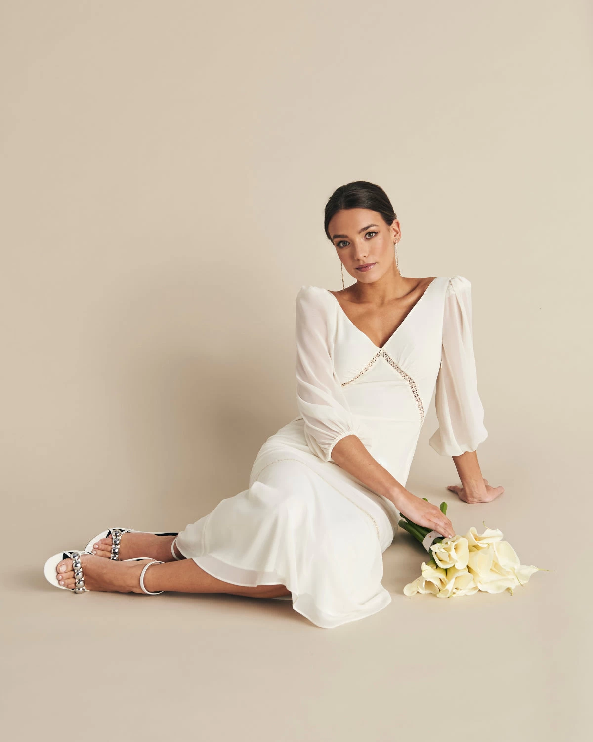 Vestido Odette Marfil 11 Vestido Odette Marfil - Imagen 9