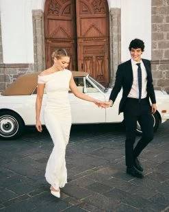 Vestido Marguerite Marfil -Lady Pipa LOOK3 730