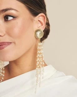 Pendientes Gabi Dorado De Sita Nevado