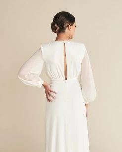 Vestido Idina Marfil 19 Vestido Idina Marfil -Lady Pipa LOOK7 1023