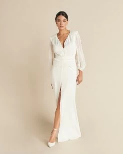 Vestido Idina Marfil 17 Vestido Idina Marfil -Lady Pipa LOOK7 962