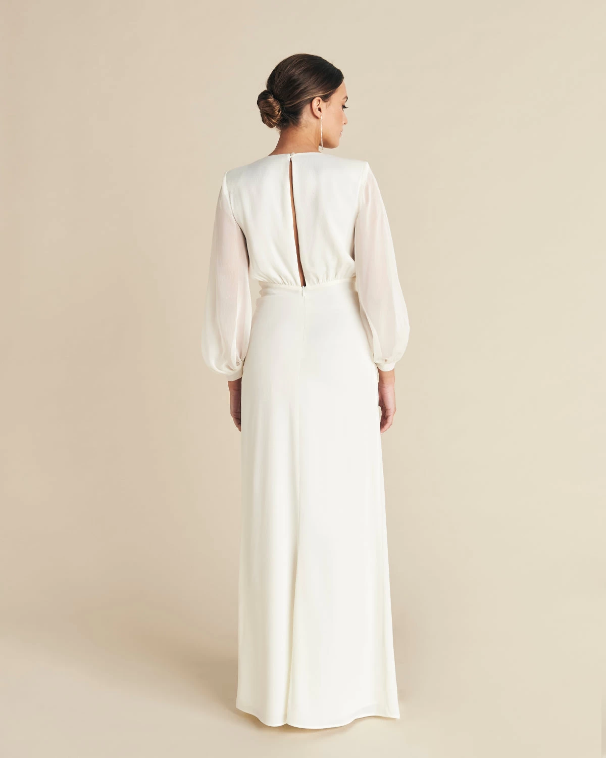 Vestido Idina Marfil 10 Vestido Idina Marfil - Imagen 8