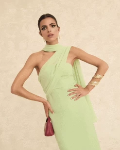 Vestido Romeo Celadón