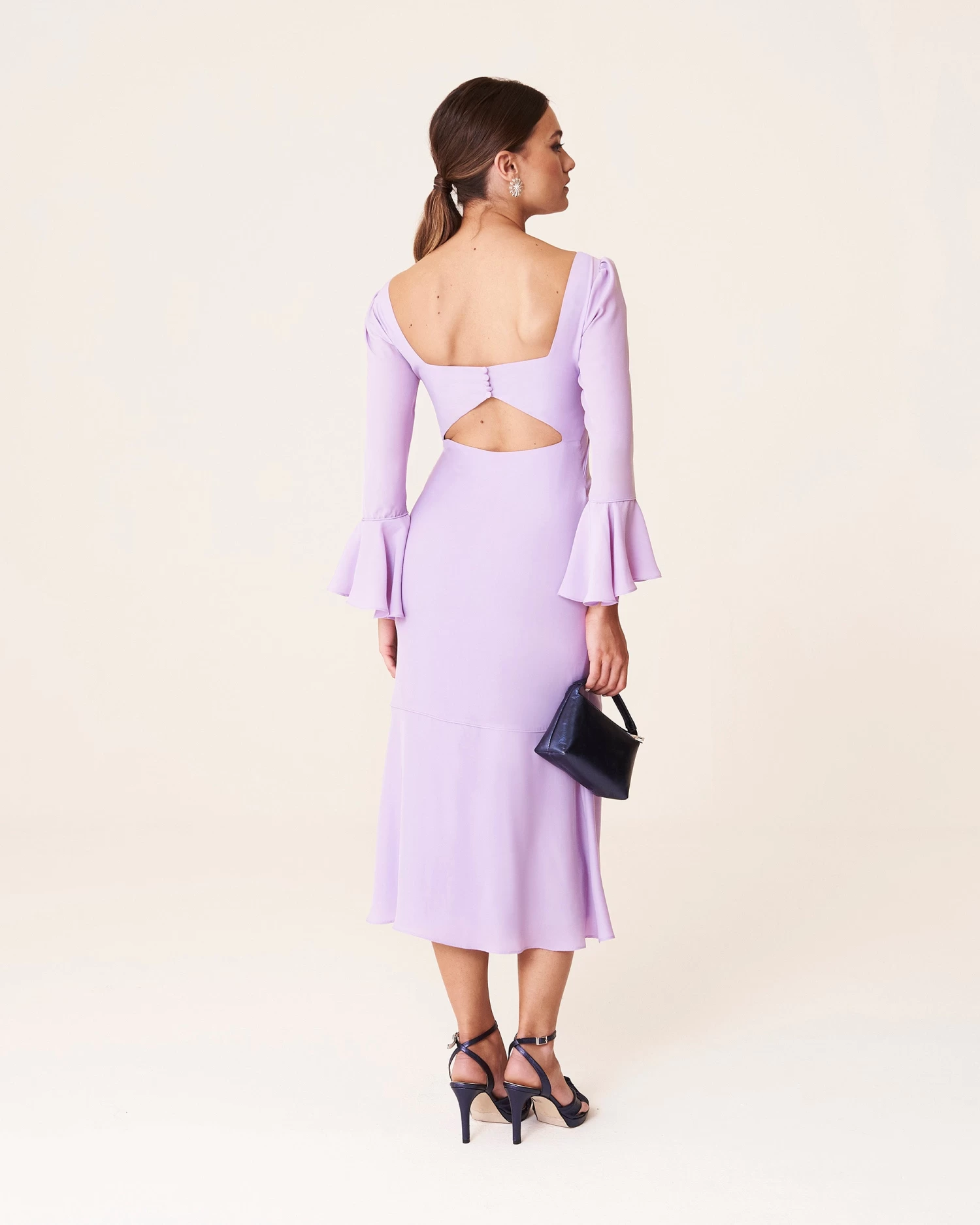 Vestido Tangerine Lavanda 6 Vestido Tangerine Lavanda - Imagen 4