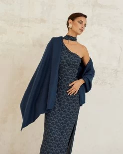 Chal De Mohair Azul Marino -Lady Pipa WEB LOOK12 1456