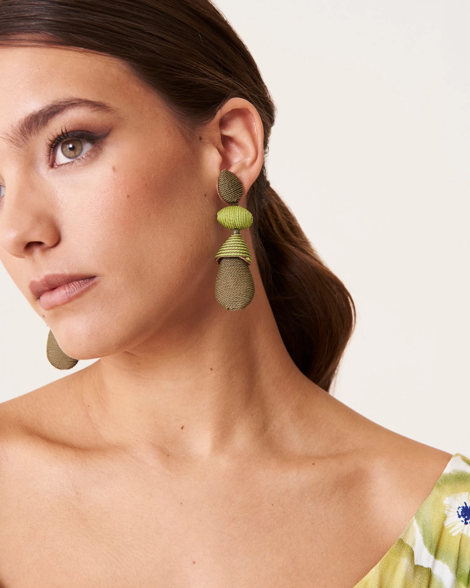 Pendientes Tótem Verde 4 Pendientes Tótem Verde - Imagen 2