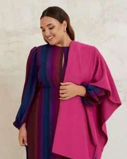 Chal De Mohair Fucsia